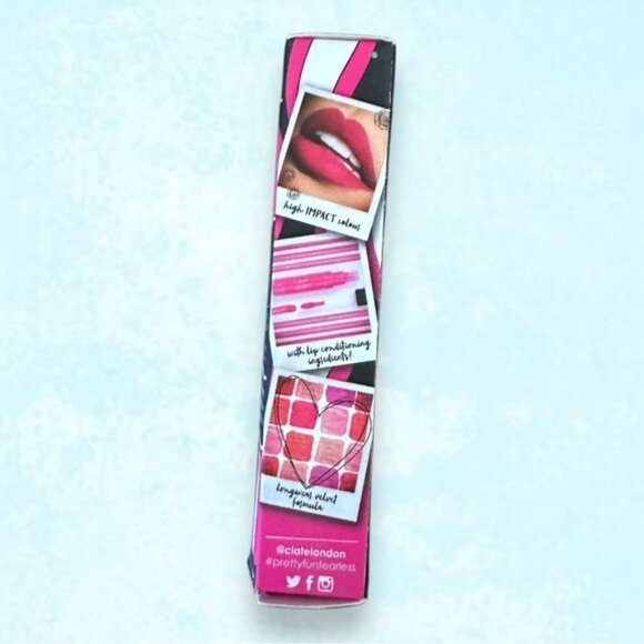 🆕 NWT Ciate London Liquid Velvet Lipstick Sass Pot Bright Pink Liquid Lipstick - Picture 3 of 8